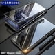 thumbnail image 2 of Funda magnética protectora 360 para Samsung Galaxy, carcasa trasera de cristal lateral para S23, S22 Ultra, S21, S20 FE, S9, S10, Note 8, 9, 10, 20 Lite Plus, A72, novedad, 2 of 4