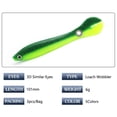 thumbnail image 2 of Fishing Lures, Soft Bionic Loach Bass Fishing Lures, Mock Lure Can Bounce - Slow Sinking, 2 of 8