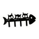 thumbnail image 1 of Perchero con Gancho para Llaves, Decoración Moderna, Colgador de Ropa Negro para Pared, para Porche, Balcón, Puerta de Entrada, Pasillo, Bufanda, 1 of 9