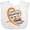AA-White, variant on Inktastic I Wear Orange for My Aunt Multiple Sclerosis Awareness Boys or Girls Baby Bib