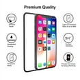 thumbnail image 6 of iPhone XS/X - Tempered Glass Screen Protector w Retractable USB Cable - 5D Touch Curved Edge Full Cover Bubble Free Case Friendly 9H Hardness, Charger Power Cord Sync Wire Fast Charge, 6 of 14