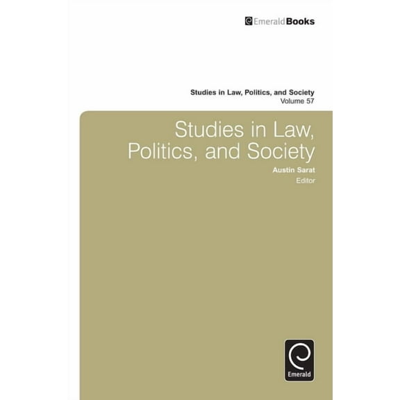 Studies in Law, Politics, and Society Studies in Law, Politics, and Society, Book 57, (Hardcover)