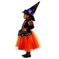 thumbnail image 3 of Costume de Sorcière Orange pour tout-petits, 3 of 5