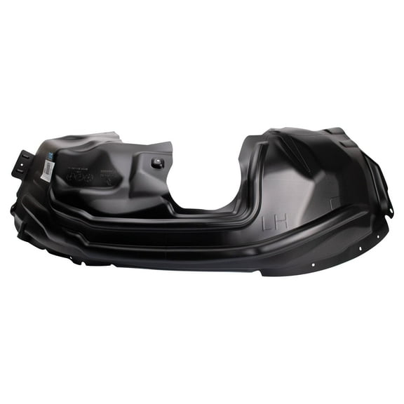 TRQ Front Left Inner Fender Liner Black Drivers Side Fits Select 2019-2022 Jeep Cherokee CH1248211
