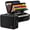 Black, variant on TeSabMi Fireproof Document Box with Lock, 5200°F Fire Proof Safe for Home Documents, Hard-Shell Fireproof & Waterproof Safe Box for Important Files Black