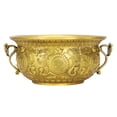 thumbnail image 1 of EeaseCA 1PC Creative Adornment Party Gift Temple Offering Golden Sacrificial Bowl, 1 of 7
