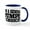 White/Navy Inside, variant on CafePress - Grumpy Mug Mugs - 11 oz Ceramic Mug - Novelty Coffee Tea Cup