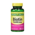 thumbnail image 1 of Biotina 10,000 mcg Spring Valley 120 softgels, 1 of 1