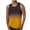 Yellow, variant on VSSSJ Men Casual Tank Top Big and Tall 3D Gradient Color Print Round Neck Sleeveless Shirt Blouse Summer Sport Gym Muscle Quick Dry Vest Blue XXXXXL