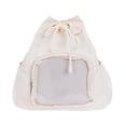 thumbnail image 2 of Mochila de moda para niñas, ideal para acampar, viajar, ir de compras por la calle, regalo de cumpleaños. blanco, 2 of 9
