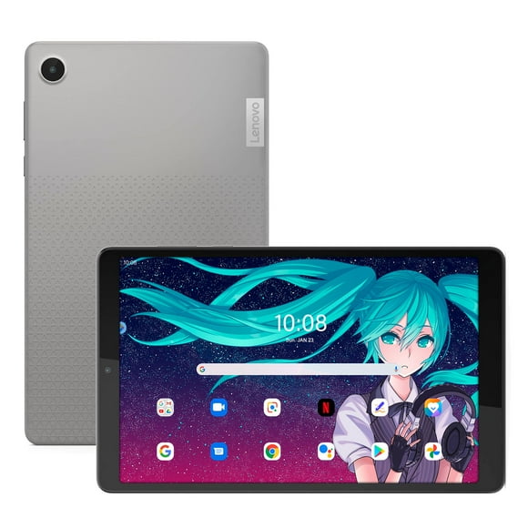Tableta Lenovo M8 Quad Core 2GB 32GB Pantalla 8 Touch HD Gris Android 12 ZABU0108US