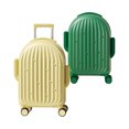 thumbnail image 3 of Nuevo Equipaje con ruedas para niños de 18 pulgadas, maleta de mano ligera con dibujos de Cactus de 20 pulgadas aprobada por avión para viaje, 3 of 4