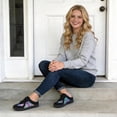 thumbnail image 4 of Mules for Women Wide Slip-on Shoes Comfortable Backless Walking Shoes with Removable Sole, 4 of 8