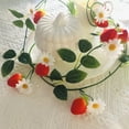 thumbnail image 5 of Sezrgiu Artificial Strawberry White Vine for Home Garden, 5 of 12