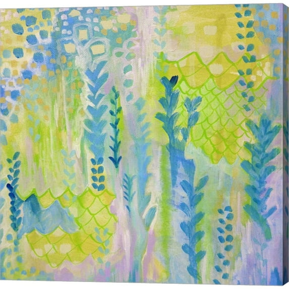 Great Art Now Mermaid Feel II by Valerie Wieners, Canvas Wall Art, 24W x 24H