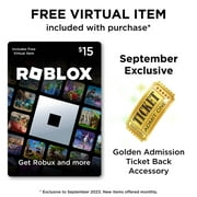 Roblox $15 Digital Gift Card [Includes Exclusive Virtual Item] - [Digital]