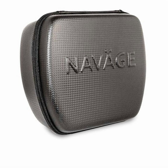 Navage Black Travel Case - Safety Case For Navage Nasal Irrigation System - Anti-Scratch Protector - Travel Storage Organizer for Nose Cleaner (Black)