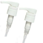 Lexon Set of 2 Universal Dispensing Pump for Shampoo Conditioner Bottle Dispenser Fits 1L Bottles (33.8oz)
