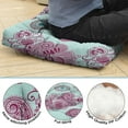 thumbnail image 5 of Boho Meditation Mat, Paisley Square Floor Pillow for Sitting Comfort and Yoga Practice 22 x 22, 5 of 7
