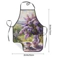 thumbnail image 2 of Sikiie Lilacs Teapot Scenic Painting Aprons for Kitchen Cooking Aprons, Chef Apron for Men Women Chef, 2 of 7