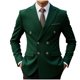 thumbnail image 2 of Ceisia Slim Fit Men's Double-Breasted Casual Blazer in Solid Colors Gift, 2 of 3