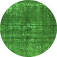 thumbnail image 1 of Ahgly Company Indoor Round Oriental Green Industrial Area Rugs, 8' Round, 1 of 4