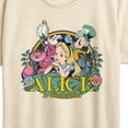 thumbnail image 3 of Alice in Wonderland - Alice Icons - Women's Short Sleeve Graphic T-Shirt, 3 of 5