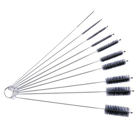 Household Bottle Brushes Pipe Bong Cleaner Glass Tube Cleaning Brush Set Of (Best Way To Clean Pipes And Bongs)