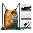 thumbnail image 3 of Encanto Drawstring Backpack Anime Sackpack Gym Bag For Sport Yoga Travel Hiking Shopping Lightweight Gym Bag 16*14 Inch, 3 of 8