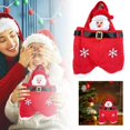 thumbnail image 1 of Artículos Para Fiestas Navideñas Bolsas Para Nochebuena Bolsas De Mano Con Dibujos Animados De Anciano, Muñeco De Nieve Y Ciervo. Bolsas Para Pantalones Con Cinturón Y Caramelos. Bolsas Para Pant, 1 of 7