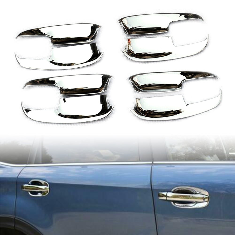 ZS Chrome Car door handles Scratches Resistant Cover Auto Handle