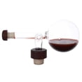 thumbnail image 1 of Aireador de Vino Tinto, Vertedor Portátil y Decantador Rápido, Vidrio, Forma de Melocotón., 1 of 5
