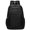black, variant on Oxford Fabric Zipper Backpack with Charm