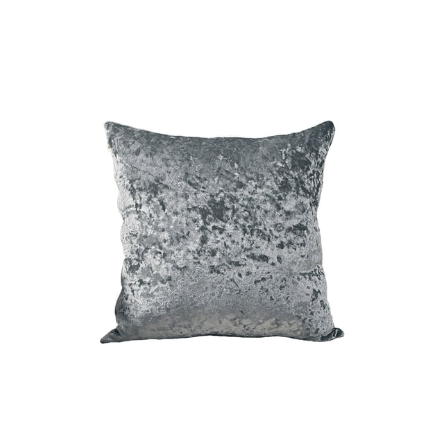 Ohufall 17.72x17.72 Inches Elastic Velvet Throw Pillow Cover Solid Square Decorative Pillow Case