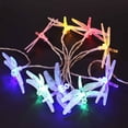 thumbnail image 4 of LED Solar Lights String Outdoor Garden Lights String Christmas Small Color Lights, Xinsrenus Under $5! LED Solar Lights String Outdoor, 4 of 6