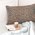 thumbnail image 5 of Kdxio Cotton Pillow Cases 14"x20" Pillowcases,Soft and Breathable Bedroom Pillow Cases-Leopard Print-2, 5 of 8