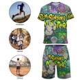 thumbnail image 5 of My Singing Monsters Boys Girls Short Sleeve Mesh T-Shirt And Shorts Outfit Set Summer Clothes Set for Kids, 5 of 8