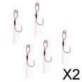 thumbnail image 1 of Juego de Anzuelos para Pesca en con Cable de PE 16 # - Paquete de 3x5 , como muestra la imagen 2 piezas, 1 of 7