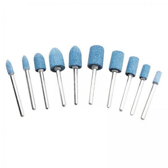 3x 10 Piezas de 4-10mm de Coche de Cerámica Pulido de Pulido Rotanti Troqueladora Herramienta de Brocas para Pulir El Metal de de Jade 3 piezas