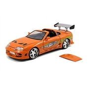 Jada Toys Fast & Furious Dom's Dodge Charger Daytona DIE-CAST Car, 1: 24 Scale Red 97060