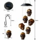 thumbnail image 3 of Decoración del hogar, decoración de habitaciones, decoración de pared, esqueleto, calavera, LED, campanas de viento, luz nocturna, lámpara decorativa para fiestas., 3 of 7