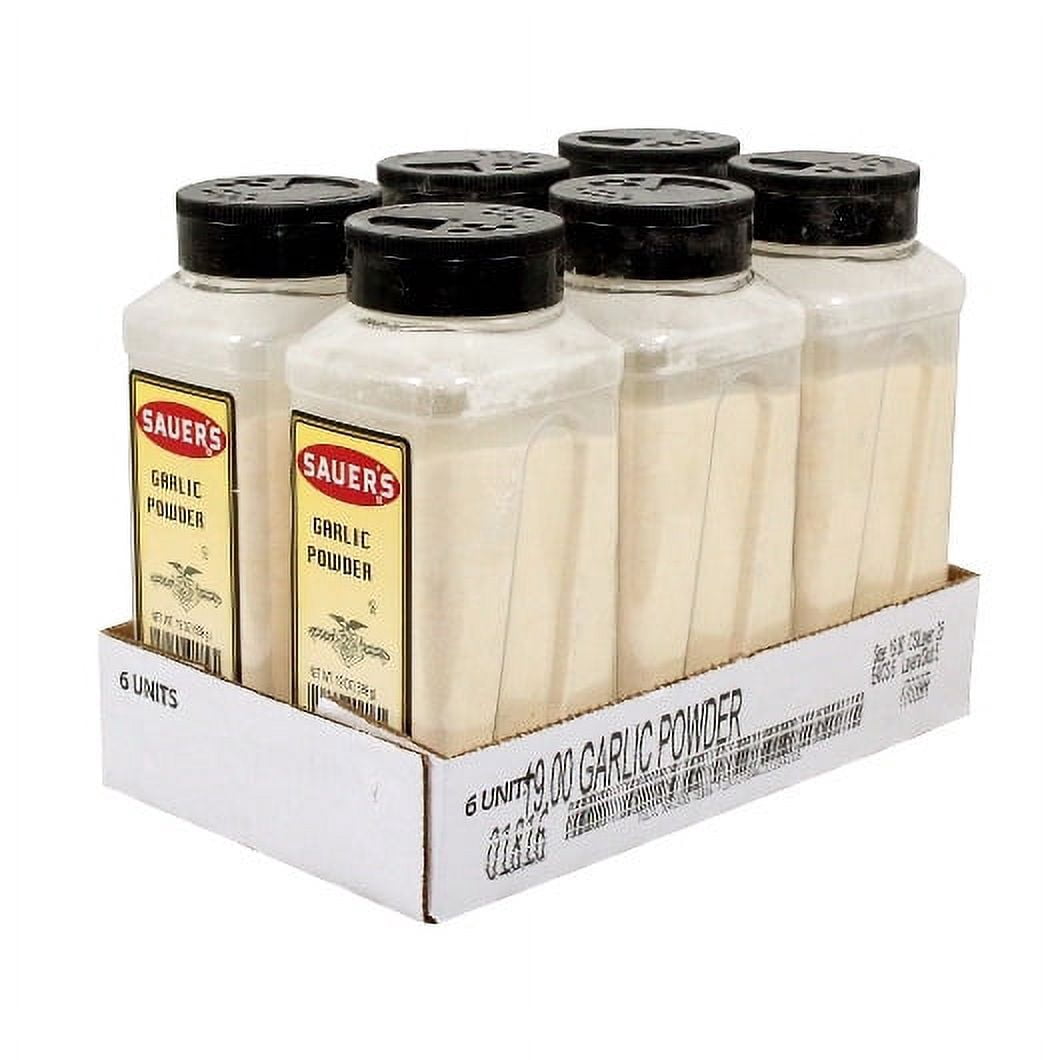 (Price/Case)Sauer Garlic Powder, 19 Ounces, 6 per case