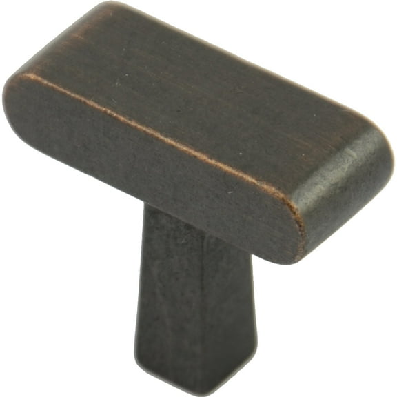 Residential Essentials 10381BK Cabinet Thin Knob - Black