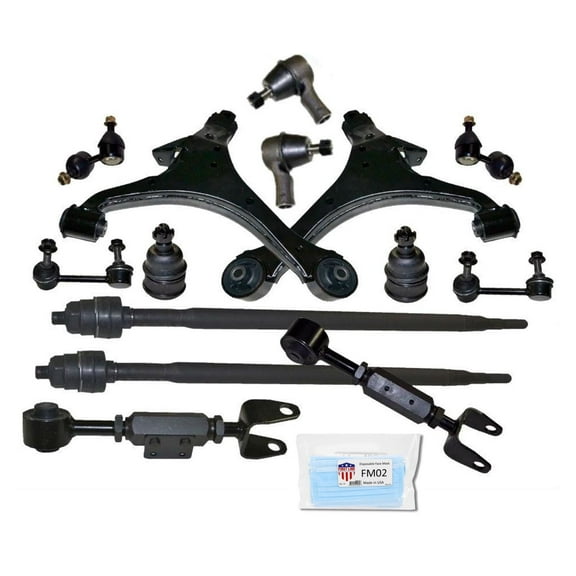 Front Control Arms Tie Rods Links Fits Honda Element 2007-2011 Front Wheel Drive