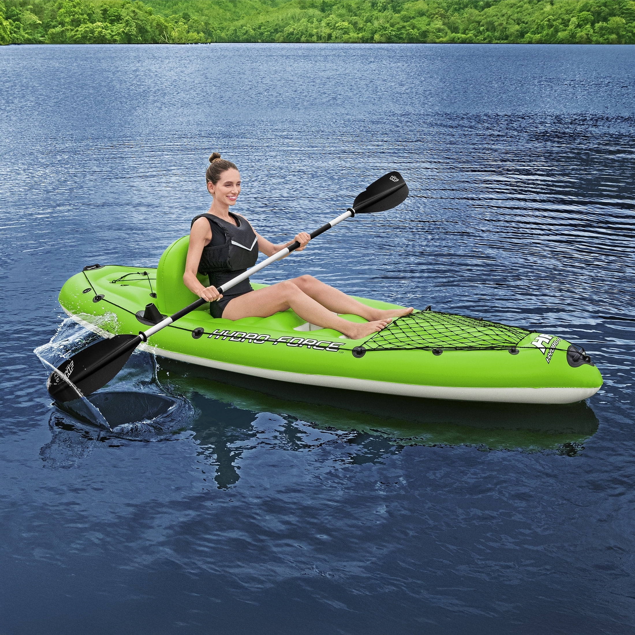 Bestway Hydro-Force Koracle X1 Inflatable Fishing Kayak Set 9'4"