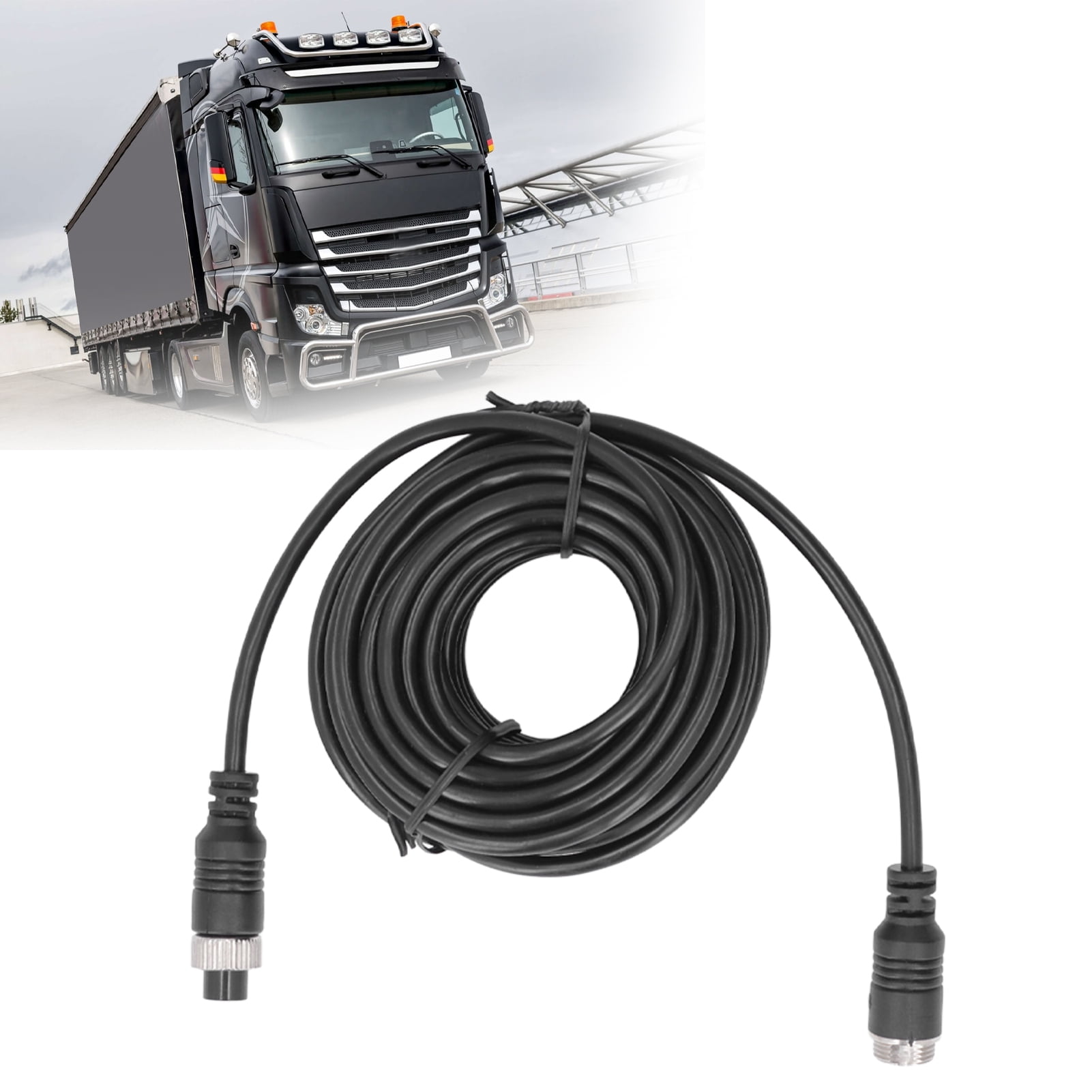 Domqga Rear View Camera Extension Cord,Backup Camera Extension Cable