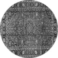 thumbnail image 1 of Ahgly Company Indoor Round Persian Gray Traditional Area Rugs, 4' Round, 1 of 1