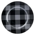 thumbnail image 2 of Ensemble de service 16PC Carreauté Gris Noir, 2 of 5