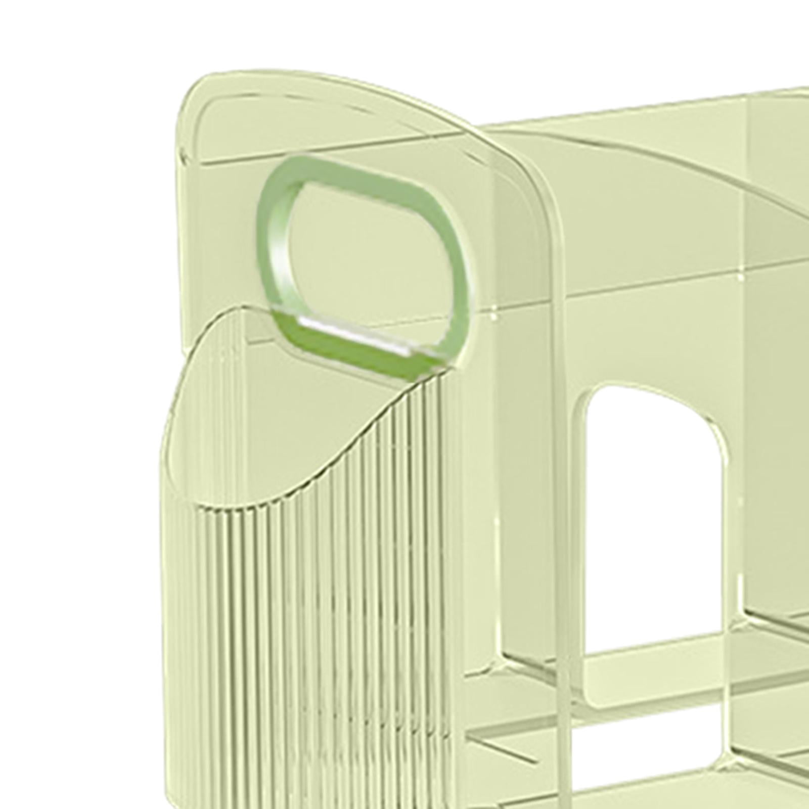 Tachiuwa File Holder Magazine Holder Divider Shelf Bookcase Purse Organizer File Folder Rack Desk Organizer for Home Classroom Desktop 28cmx14cmx15cm