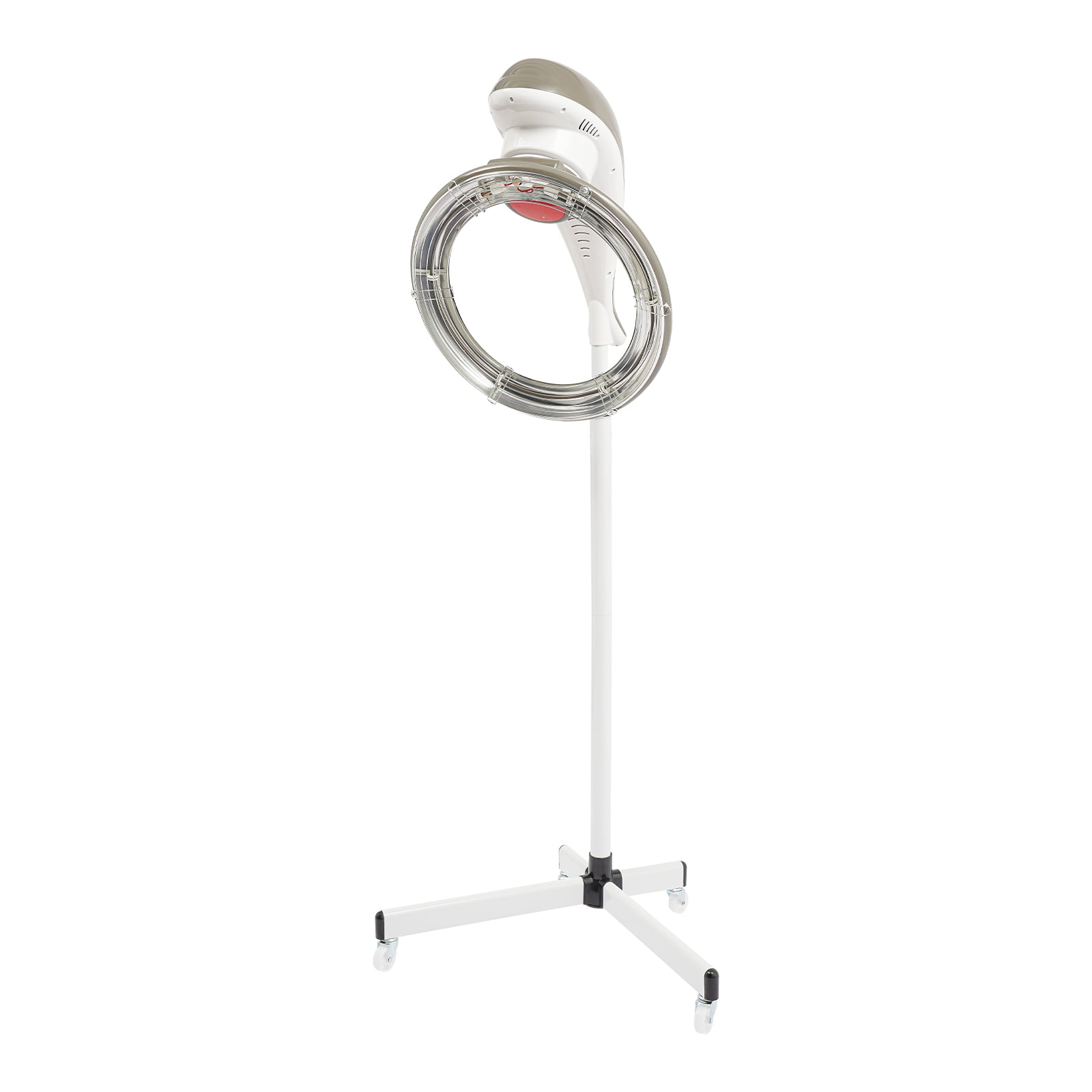 157-178cm Stand Salon Hair Dryer Professional Infrared Hair Color Processor with 4 Wheels Aluminum Iron ABS